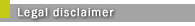 Legal disclaimer